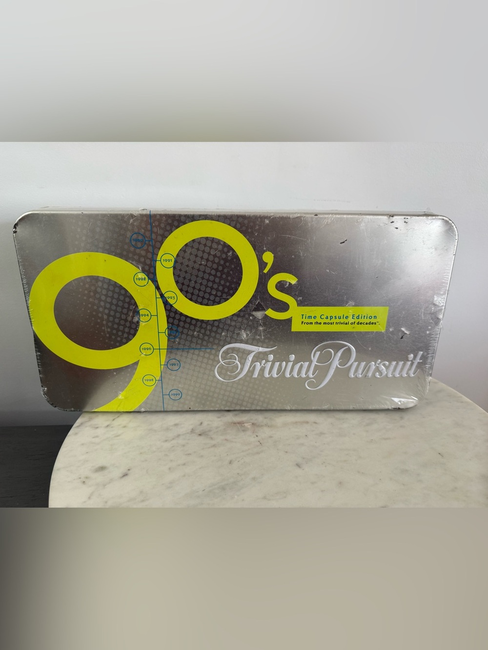 Trivial Pursuit 90s Time Capsule Edition Trivia Parker Bros New In Box Sealed